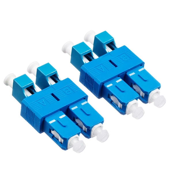 Fiber optic cable with 3 network cables