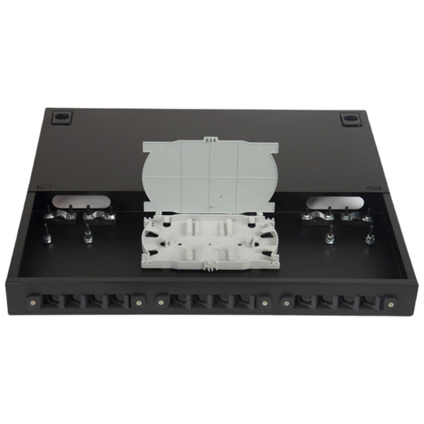 Single-mode armored fiber optic patch cord FC