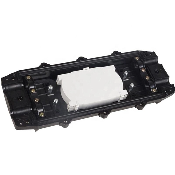 U-shaped cable tray with cable channel for network cable routing