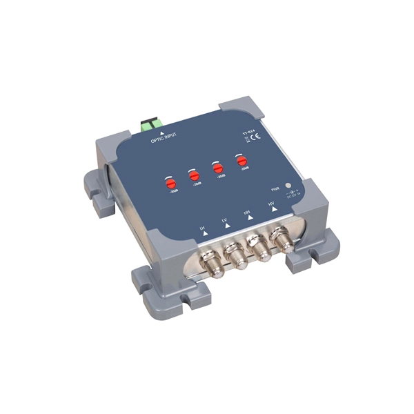 Fiber optic cable from signal base station